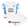 Virallinen Fanipaita + Shortsit Olympique de Marseille Kotipelipaita 2021-22 - Lasten